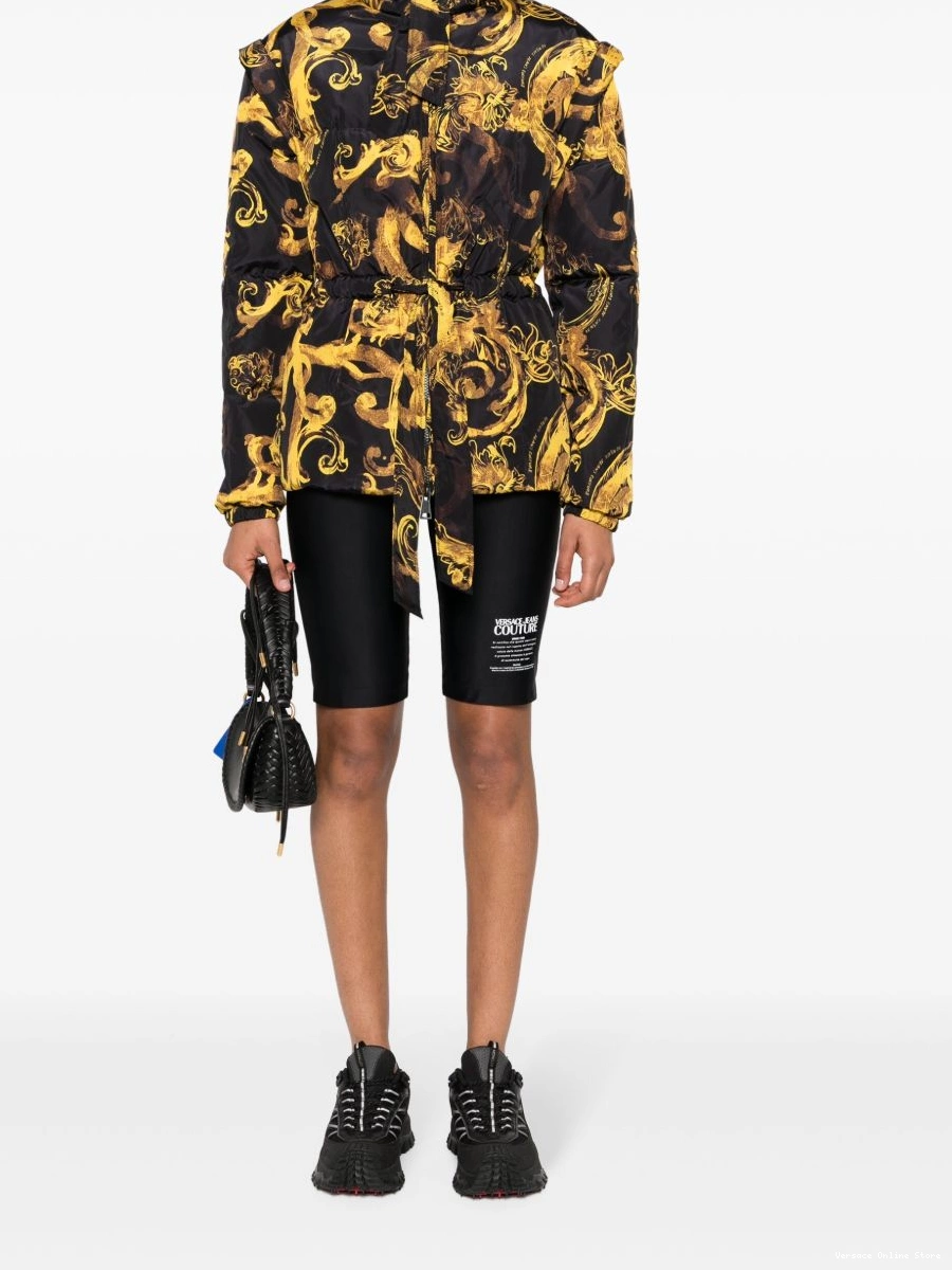 Affordable Barocco-print Versace Jeans Couture jacket down Women 0702